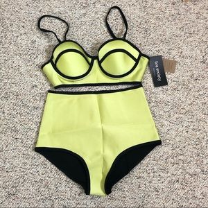 High waisted bikini set size M